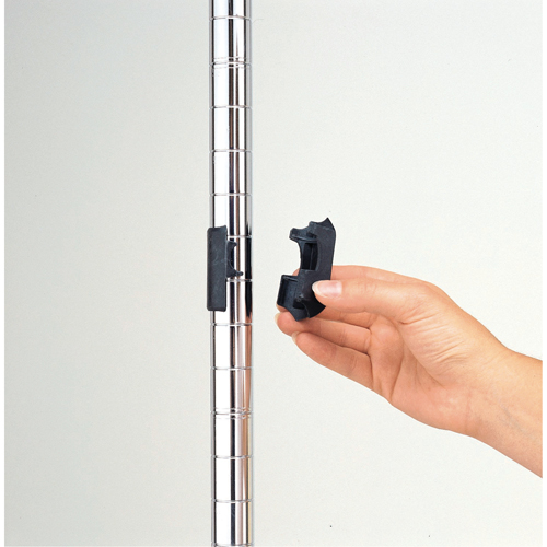Super Adjustable Super Erecta Shelf®, Add-On Kit, 4 Tiers, 60" W x 62-9/16" H x 24" D - Coated Wire Shelf Unit - RL525
