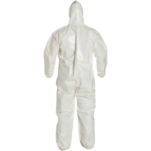 Tychem® 4000 Coveralls, X-Large, White - Chemical Protective Coverall - SA196