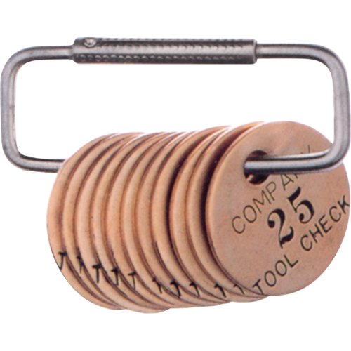 Split Key Rings, 3", Steel