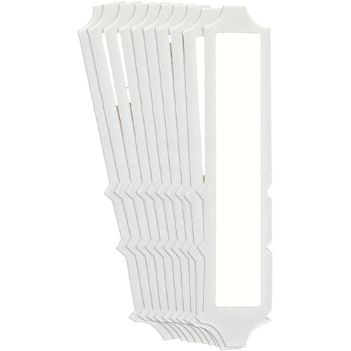 Quick-Align®Individual Gothic Number and Letter Labels, I, 4" H, White