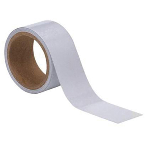 Reflective Marking Tape, 2" x 15', Acrylic, White