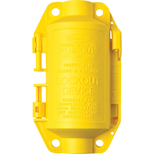 Hubbell Plugout® Lockout, Plug Type