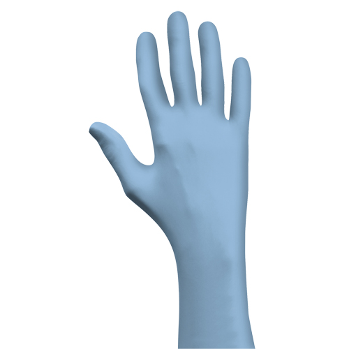 N-DEX Disposable Gloves, X-Large, Nitrile, 4-mil, Powder-Free, Blue