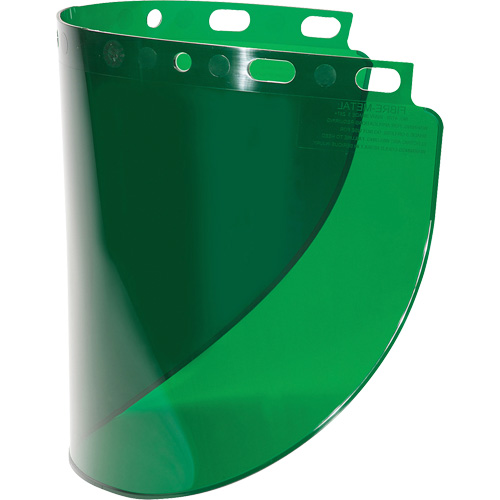Fibre-Metal<sup>®</sup> Wideview Faceshield Visor, Propionate, Green Tint