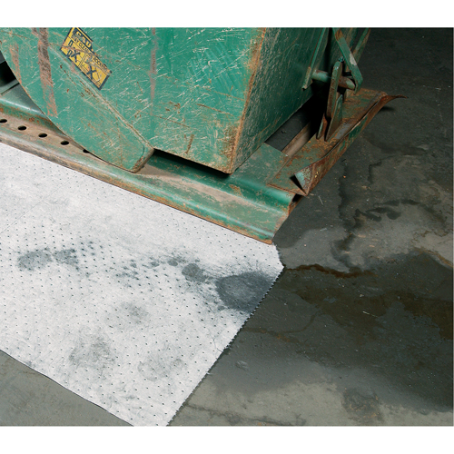 MRO Plus™ Sorbents, Universal, 16" x 20", 26 gal. Absorbancy - Sorbent Pads - SAH469