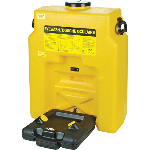 Eyewash, Gravity-Fed, 14 gal. Capacity, Meets ANSI Z358.1 - Portable Eyewash - SAK136
