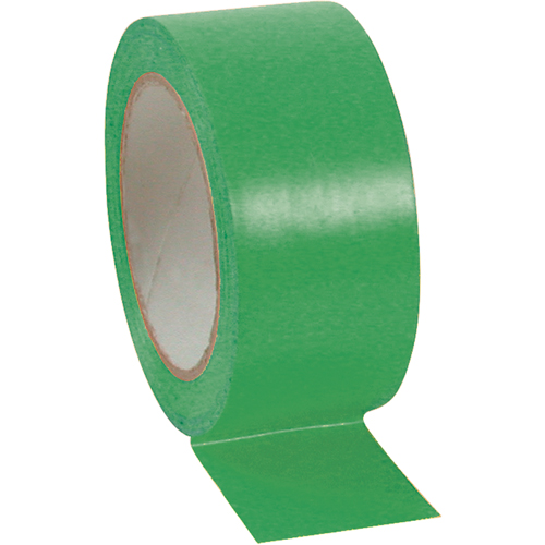 Aisle Marking Tape, 3" x 108', Vinyl, Green