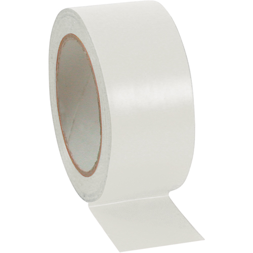 Aisle Marking Tape, 3" x 108', Vinyl, White