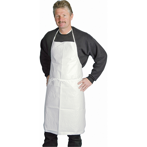 Micromax® Ns, Microporous, White, 28" W x 36" L - Disposable Apron - SAM113