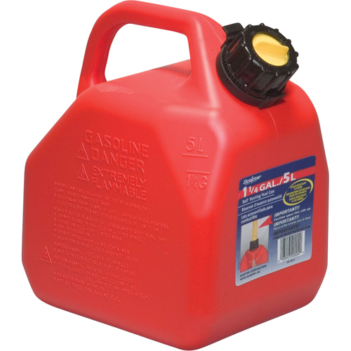 Jerry Cans, 1.25 US gal./5 L, Red, CSA Approved/ULC - Jerry Cans - SAP356