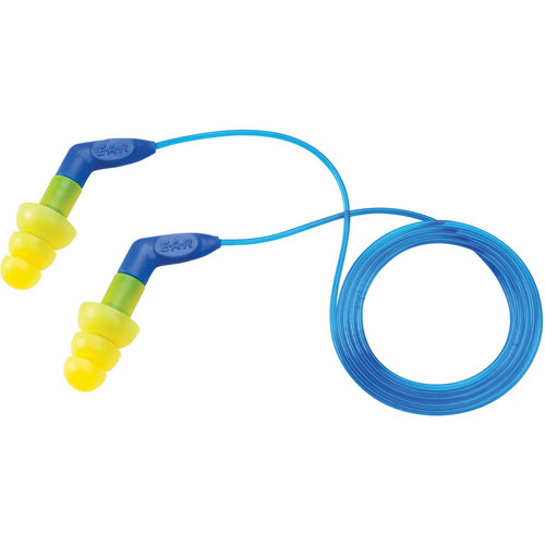 E-A-R™ UltraFit™ Reusable Earplugs, Corded, Bulk - Polybag, 27 dB NRR, One-Size