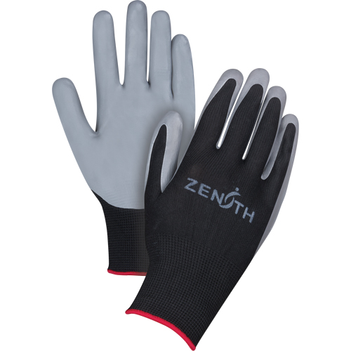 Premium Comfort Coated Gloves, 7/Small, Nitrile Coating, 13 Gauge, Polyester Shell