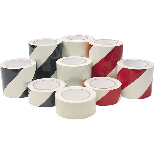 Glow In The Dark Tape, 2" x 30', Vinyl, Black