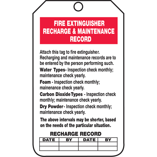 Inspection Tags, Cardstock, 3-1/8" W x 5-7/8" H, English