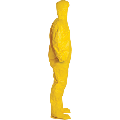 Tychem® 2000 Coveralls, Large, Yellow - Chemical Protective Coverall - SAV090