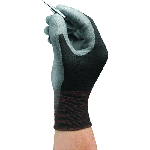 Hyflex® 11-601 Gloves, 6/X-Small, Polyurethane Coating, 15 Gauge, Nylon Shell