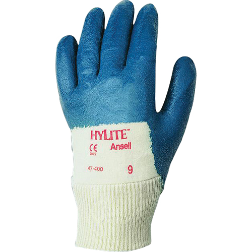 Hylite® 47-400 Gloves, 7/Small, Nitrile Coating, Cotton Shell