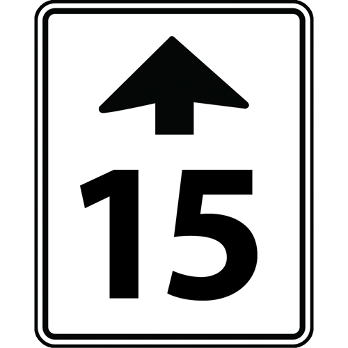 Speed Limit Ahead Sign, 30" x 24", Aluminum, Bilingual with Pictogram