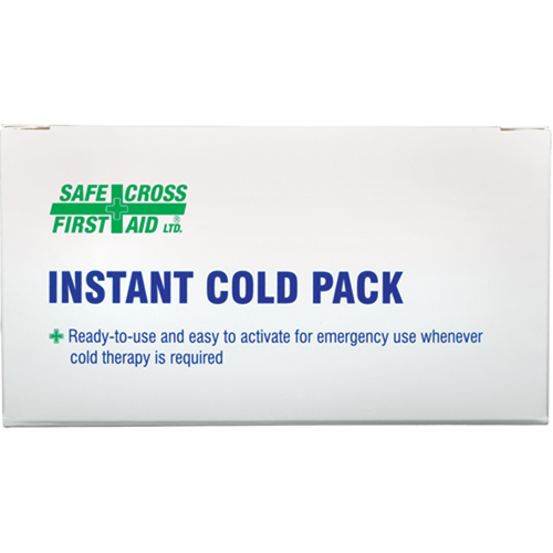 Instant Compress Packs, Cold, Single Use, 4" x 6" - Cold/Hot Packs - SAY517