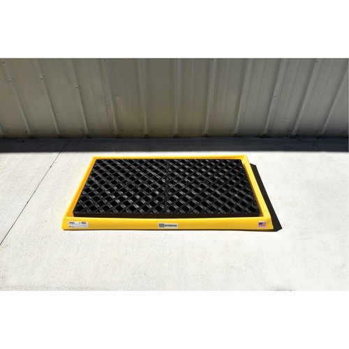 Ultra-Containment Tray, 54" L x 29.8" W x 3.5" H, 14 US gal. Spill Capacity