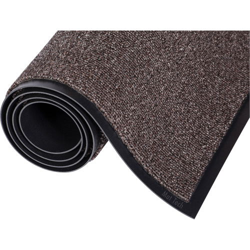 Walk-A-Way™ Entrance Mats, Wiper, 6' x 60' x 5/16", Walnut