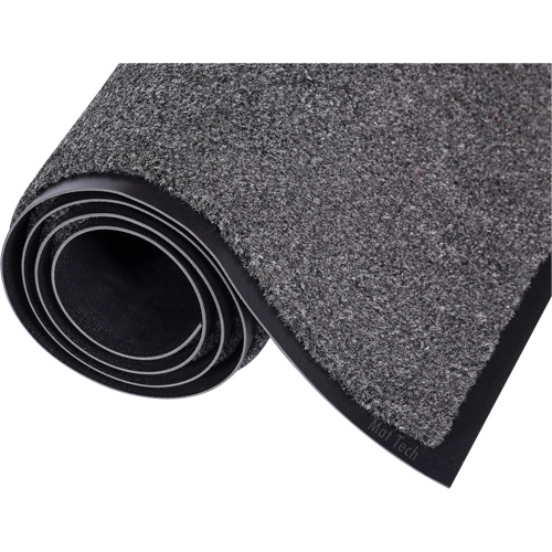 Superluxe™ Entrance Mat, Wiper, 3' x 5' x 1/2", Charcoal
