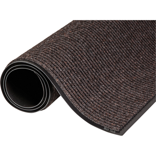 Needle-Ribâ„¢ Entrance Mat, Wiper, 6' x 10' x 5/16", Brown