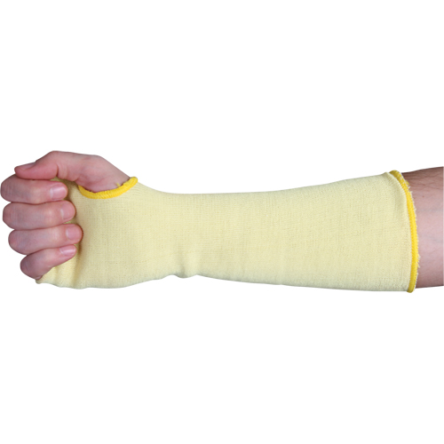 Cut-Resistant Sleeves, Kevlar®, 14", ANSI/ISEA 105 Level 3, Yellow