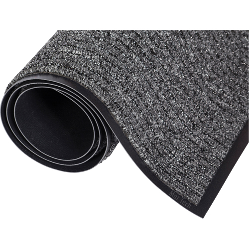 Three-N-Oneâ„¢ Mat, Wiper/Scraper, 2' x 3' x 5/16", Charcoal