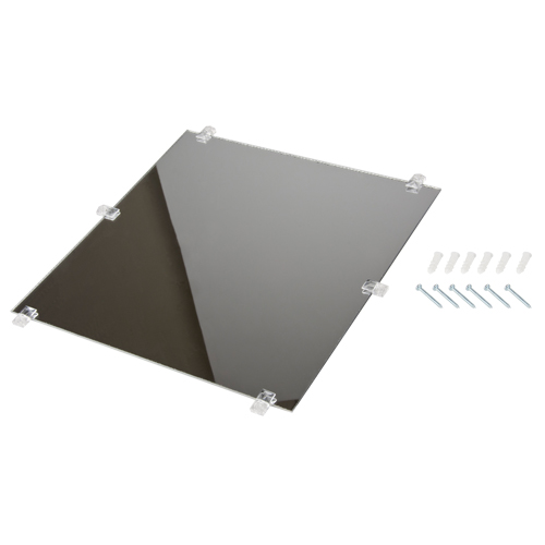 Flat Mirror, 12" H x 12" W, Unframed - Flat Safety Mirror - SDP510