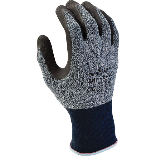 341 Gloves, 6/Small, Rubber Latex Coating, 13 Gauge, Nylon Shell