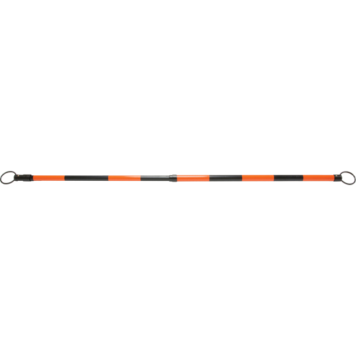 Retractable Cone Bar, 7' 5" Extended Length, Black/Orange - Retractable Cone Bar - SDP614