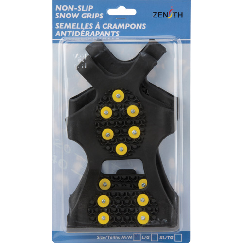 Anti-Slip Ice Cleats, Steel, Stud Traction, X-Large - Anti-Slip Device - SEA006
