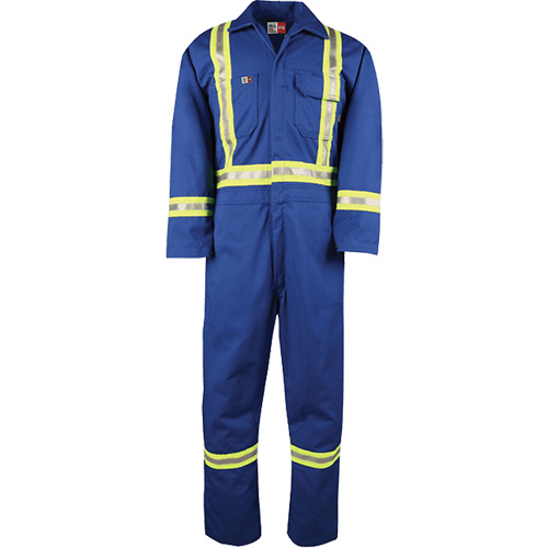 Westex™ UltraSoft Unlined Coveralls, Size X-Large (Tall), Navy Blue, 12.4 cal/cm2