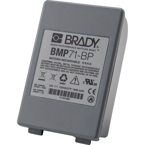 BMP<sup>®</sup>71 Label Printer Battery Pack