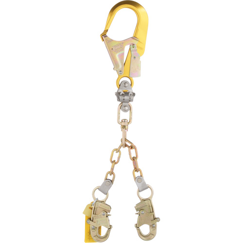 Chain Rebar Assembly, 2 Legs, 2', Chain - Work Positioning Lanyard - SEE901