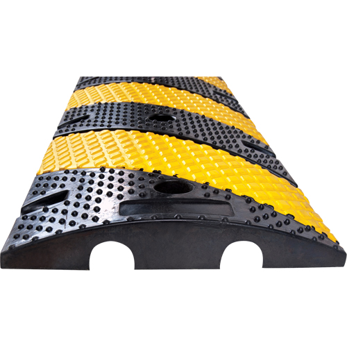 Speed Bump, Rubber, 4' L x 11" W x 2" H - Speed Bump - SEH142