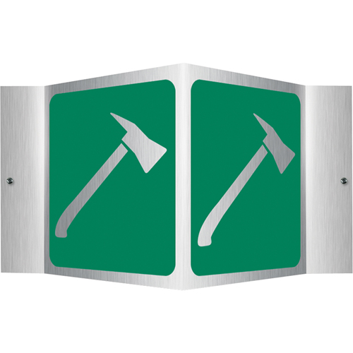 Fire Axe Projection™ Sign, 6