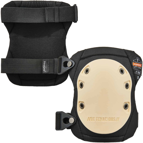 ProFlex 325 Non-Marring Knee Pads, Buckle Style, Rubber Caps, Foam Pads