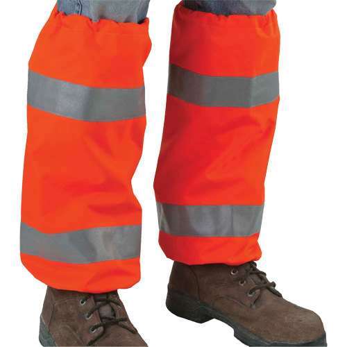 GloWear 8008 Class E High Visibility Leg Gaiters - High Visibility Accessory - SEL708