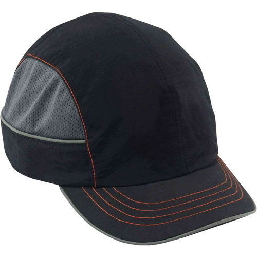 Skullerz® 8950 Short Brim Bump Cap, Black