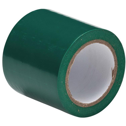 Floor Marking Tape, 4" x 108', Vinyl, Green