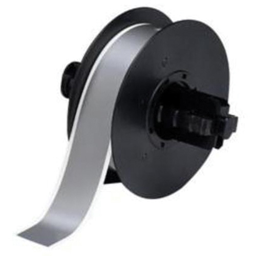 Printer Tape, Vinyl, Grey, 1.125" Width