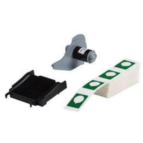 Raised Push-Button Panel Labels, Polyester, 1.2" L x 1.9" H, Green