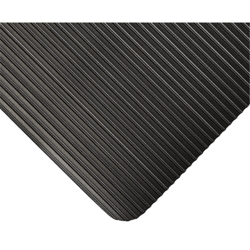 KleenSweep Mat No.391, Runner, 2' x 105' x 1/8", Black