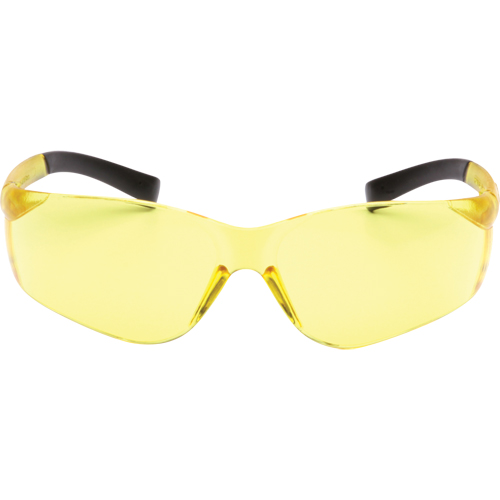 Ztek Safety Glasses, Amber Lens, Anti-Scratch, ANSI Z87+/Meets/Exceeds CSA Z94.3