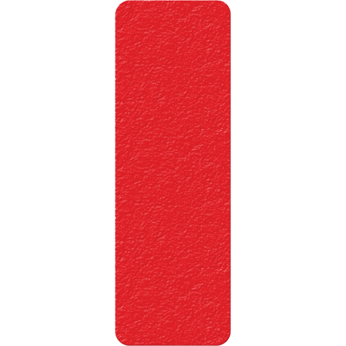 Lean 5S Manufacturing Markers, Rectangle, 6" L x 2" W, Red, Vinyl