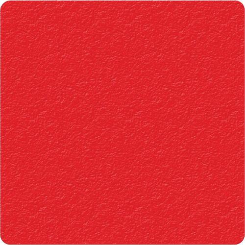 Lean 5S Manufacturing Markers, Square, 6" L x 6" W, Red, Vinyl