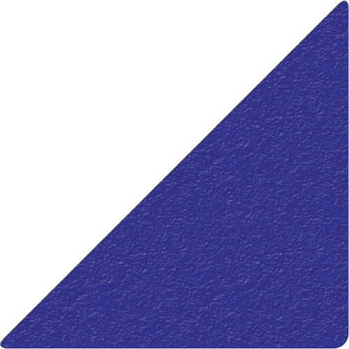 Lean 5S Manufacturing Markers, Triangle, 6" L x 6" W, Blue, Vinyl