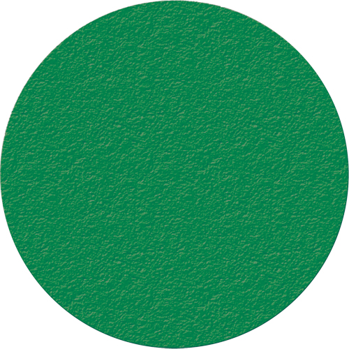 Lean 5S Manufacturing Markers, Circle, 6" L x 6" W, Green, Vinyl